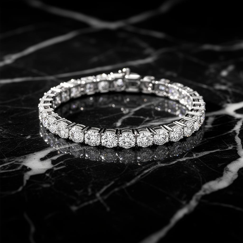 4 CTW Lab-Grown Diamond Tennis Bracelet